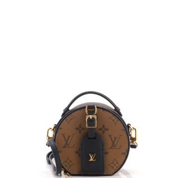 Louis Vuitton Mini Boite Chapeau Bag Reverse Monogram Canvas