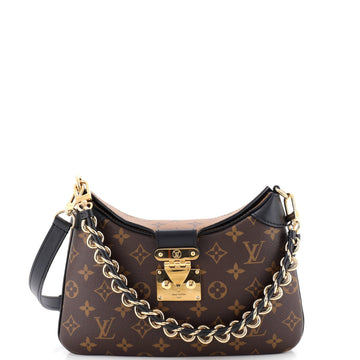 Louis Vuitton LV Twinny Handbag Monogram Canvas and Reverse Monogram Canvas with Leather