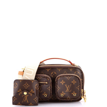 Louis Vuitton Utility Crossbody Bag Monogram Canvas
