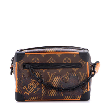 Louis Vuitton Nigo Soft Trunk Bag Limited Edition Giant Damier and Monogram Canvas Mini