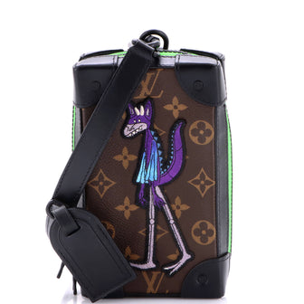 Louis Vuitton Soft Trunk Phone Box Monogram Canvas with LV Friends Patch