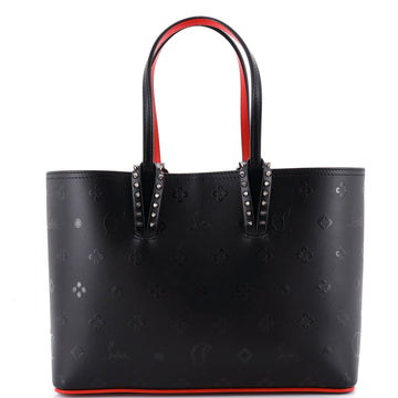 Christian Louboutin Cabata East West Tote Embossed Leather Small