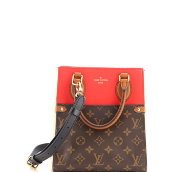 Louis Vuitton Fold Tote Monogram Canvas and Leather PM