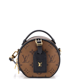 Louis Vuitton Mini Boite Chapeau Bag Reverse Monogram Canvas