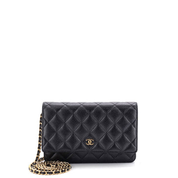 Chanel Wallet on Chain Quilted Caviar
