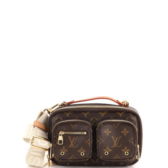 Louis Vuitton Utility Crossbody Bag Monogram Canvas