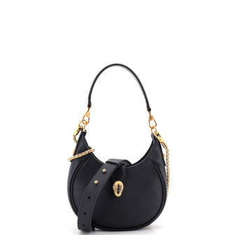Bvlgari Serpenti Ellipse Crossbody Bag Leather Mini