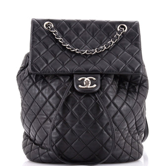 Chanel Urban Spirit Backpack Quilted Lambskin Large