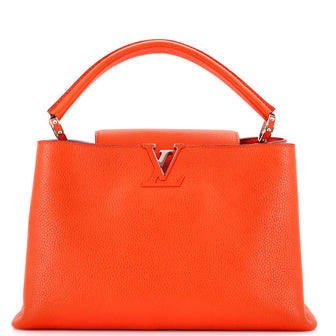 Louis Vuitton Capucines Bag Leather GM