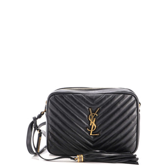 Saint Laurent Lou Camera Bag Matelasse Chevron Leather Small