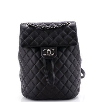 Chanel Urban Spirit Backpack Quilted Leather Small