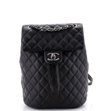 Chanel Urban Spirit Backpack Quilted Leather Small