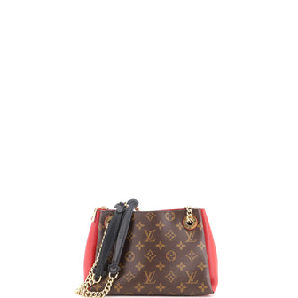 Louis Vuitton Surene Handbag Monogram Canvas with Leather BB