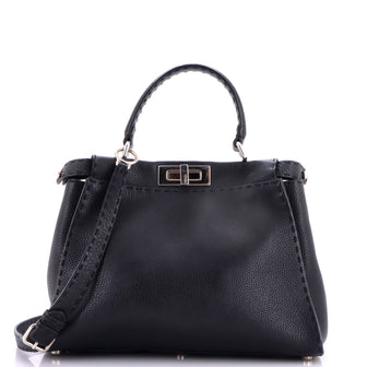 Fendi Selleria Peekaboo Bag Leather Medium