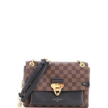 Louis Vuitton Vavin Handbag Damier with Leather PM
