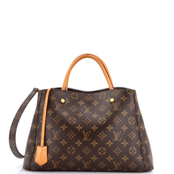 Louis Vuitton Montaigne Handbag Monogram Canvas MM