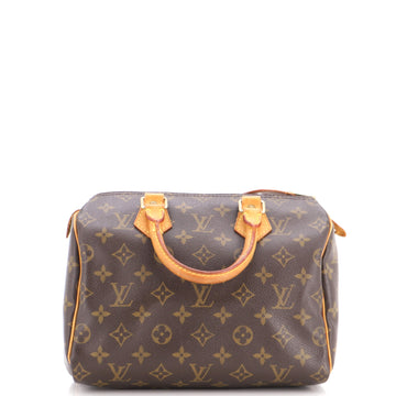 Louis Vuitton Speedy Handbag Monogram Canvas 25
