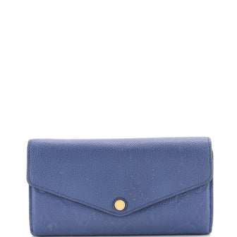 Louis Vuitton Sarah Wallet NM Monogram Empreinte Leather