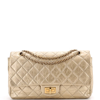 Chanel Reissue 2.55 Flap Bag Quilted Aged Calfskin 227