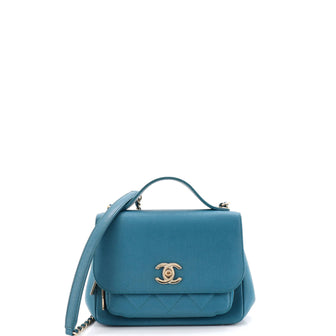 Chanel Business Affinity Flap Bag Quilted Caviar Mini
