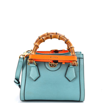 Gucci Diana NM Bamboo Handle Tote Leather Mini