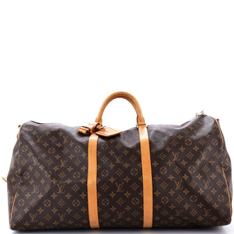Louis Vuitton Keepall Bandouliere Bag Monogram Canvas 60