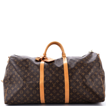 Louis Vuitton Keepall Bandouliere Bag Monogram Canvas 60