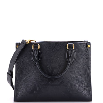 Louis Vuitton OnTheGo Tote Monogram Empreinte Giant PM