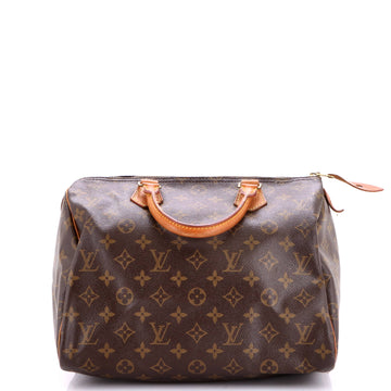 Louis Vuitton Speedy Handbag Monogram Canvas 30