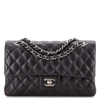 Chanel Classic Double Flap Bag Quilted Lambskin Medium