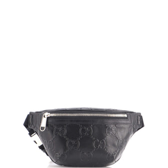 Gucci Belt Bag GG Embossed Perforated Leather Small