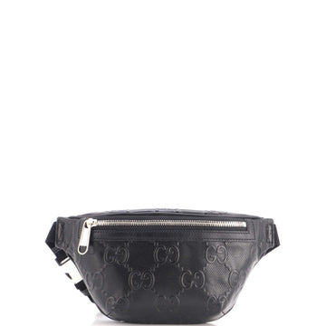 Gucci Belt Bag GG Embossed Perforated Leather Small