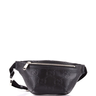 Gucci Belt Bag GG Embossed Perforated Leather Small