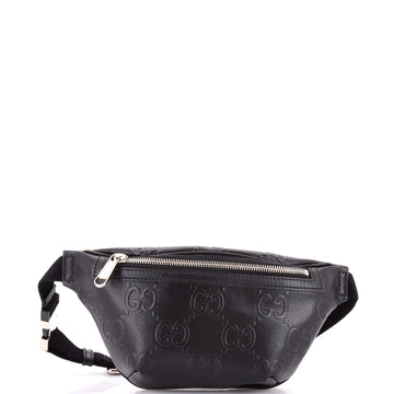 Gucci Belt Bag GG Embossed Perforated Leather Small