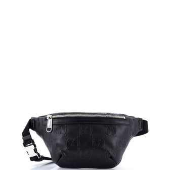 Gucci Belt Bag GG Embossed Perforated Leather Small