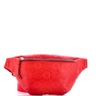 Gucci Children's Belt Bag Embossed Leather