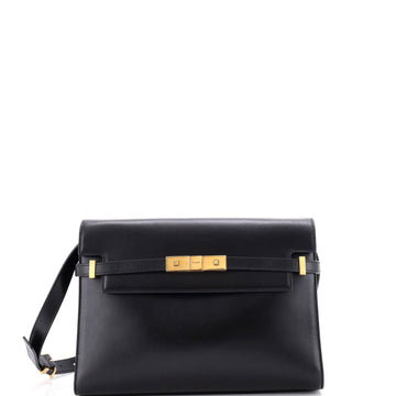 Saint Laurent Manhattan Shoulder Bag Leather Medium