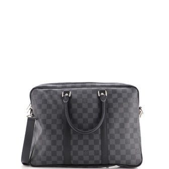 Louis Vuitton Porte-Documents Voyage Briefcase Damier Graphite PM