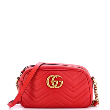 Gucci GG Marmont Shoulder Bag Matelasse Leather Small
