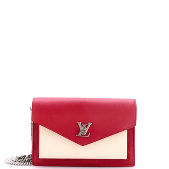 Louis Vuitton Mylockme Chain Pochette Leather