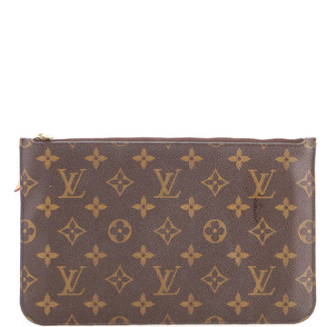 Louis Vuitton Neverfull Pochette Monogram Canvas Large