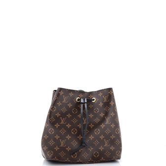 Louis Vuitton NeoNoe Handbag Monogram Canvas with Leather MM