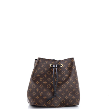 Louis Vuitton NeoNoe Handbag Monogram Canvas with Leather MM