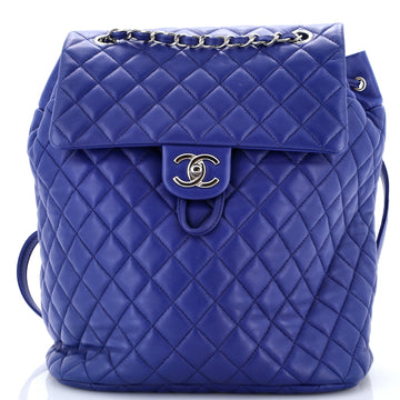 Chanel Urban Spirit Backpack Quilted Lambskin Large