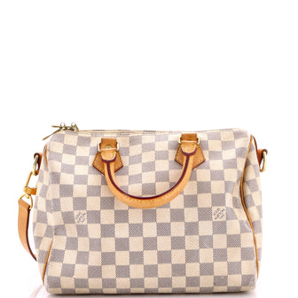 Louis Vuitton Speedy Bandouliere Bag Damier 25