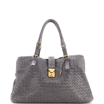 Bottega Veneta Roma Bag Intrecciato Nappa Medium