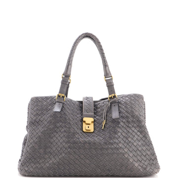 Bottega Veneta Roma Bag Intrecciato Nappa Medium