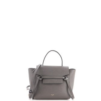 Celine Belt Bag Textured Leather Nano