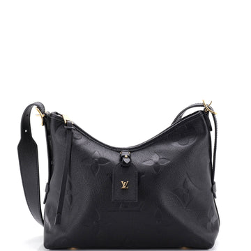 Louis Vuitton CarryAll Hobo Monogram Empreinte Giant PM