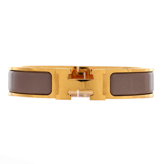 Hermes Clic H Bracelet Enamel Narrow